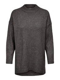 Svetr 'ONLSilja' šedý melír