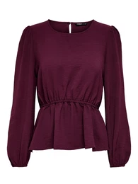 Bluza 'METTE' crvena ljubičasta