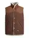 JACK & JONES Weste beige / braun / karamell