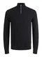JACK & JONES Pullover 'JJEEmil' schwarz