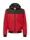 JACK & JONES Jacke ''''Eseam'''' rot / schwarz / dunkelgrau