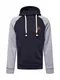 JACK & JONES Sweatshirt ''''TOM'''' navy / hellblau