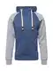 JACK & JONES Majica ''''TOM''''  temno modra / siva
