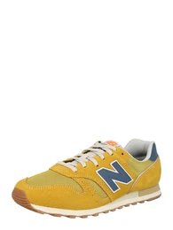 Sneaker senf / royalblau / weiß
