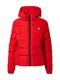 Superdry Přechodná bunda 'Spirit'  ohnivá červená / bílá