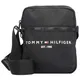 TOMMY HILFIGER Torba za čez ramo  črna / bela / rdeča