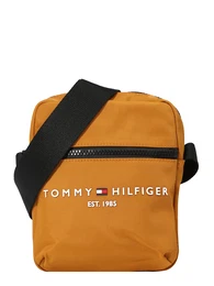Umhängetasche dunkelorange / schwarz / weiß