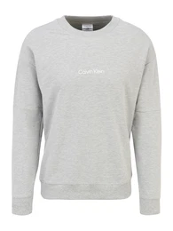 Sweatshirt hellgrau / weiß