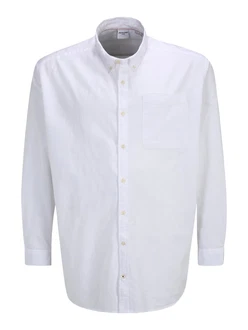 Jack & Jones Langarmhemd Oxford weiß Jack & Jones Langarmhemd Oxford weiß
