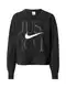 NIKE Športna majica  črna / bela