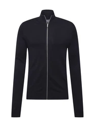 Lindbergh Strickjacke Dunkelblau/Schwarz/Dunkelblau/Schwarz