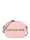 Calvin Klein Jeans Torba preko ramena  roza / crna