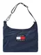 Tommy Jeans Torba za čez ramo  mornarska / ognjeno rdeča / bela / nočno modra