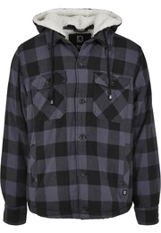 Jacke taubenblau / graumeliert / schwarz
