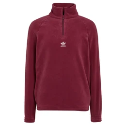 Sweatshirt karminrot / weiß