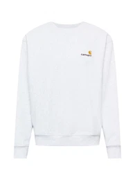 Sweatshirt 'American Script' weimeliert