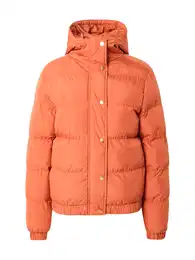 Urban Classics Zimní bunda oranžově červená