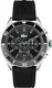 LACOSTE Uhr schwarz / silber