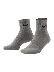 Nike Sportsocken Everyday Cushioned graumeliert/schwarz/weiß