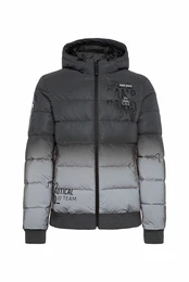 Jacke hellgrau / anthrazit / schwarz
