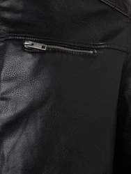 Jack & Jones Plus Jacke 'Rocky' schwarz