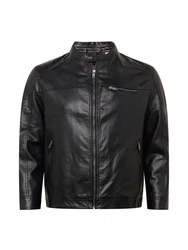 Jack & Jones Plus Jacke 'Rocky' schwarz