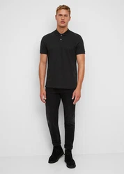 Marc O'Polo Poloshirt (OCS) B21226653000 schwarz