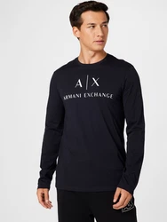 ARMANI EXCHANGE Shirt navy/weiß