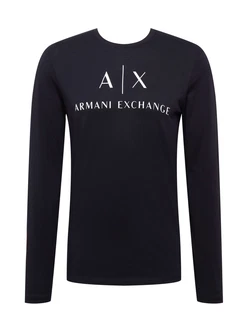 ARMANI EXCHANGE Shirt navy/weiß