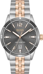 Casual Analoguhr silbergrau / gold
