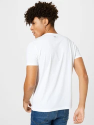 HUGO T-Shirt HUGO-V schwarz/weiß
