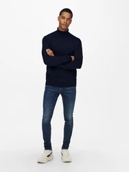 Only & Sons Pullover Wyler navy