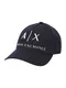 ARMANI EXCHANGE Kšiltovka  marine modrá / bílá