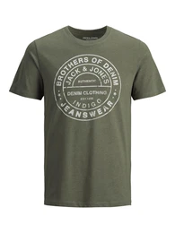 Shirt oliv / wei