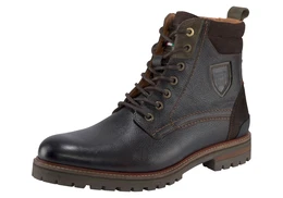 PANTOFOLA D''''ORO Schnürboots ''''Ponzano'''' dunkelbraun