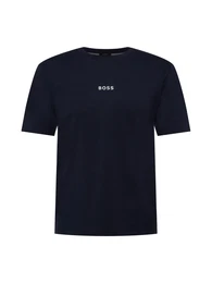 T-Shirt 'Chup' navy / hellorange / wei