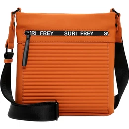 Umhängetasche ''''Carry'''' orange / schwarz / weiß