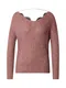 VERO MODA Pulover ''''Buena Lena''''  črna / rosé