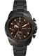 FOSSIL Uhr dunkelbeige / schwarz