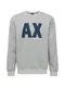 ARMANI EXCHANGE Majica  siva / temno modra