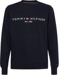 Tommy Hilfiger Sweatshirt TOMMY LOGO SWEATSHIRT mit klassischem Rundhalsausschnitt nachtblau/rot/weiß