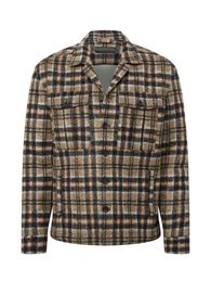 Jacke ''''ROONIN 2'''' orange / weiß / hellbraun / schwarz