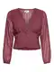ONLY Bluza ''''Luna''''  pastelno crvena