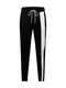 PUMA Sporthose schwarz / weiß