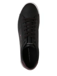 Tommy Hilfiger Herren Sneakers Essential Leather Detail Vulc Schwarz/Schwarz/Schwarz/Schwarz/Schwarz/Schwarz/Schwarz/Schwarz/Schwarz/Schwarz/Schwarz/Schwarz/Schwarz/Schwarz/Schwarz