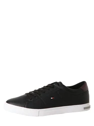 Tommy Hilfiger Herren Sneakers Essential Leather Detail Vulc Schwarz/Schwarz/Schwarz/Schwarz/Schwarz/Schwarz/Schwarz/Schwarz/Schwarz/Schwarz/Schwarz/Schwarz/Schwarz/Schwarz/Schwarz