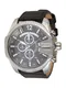 DIESEL Uhr schwarz / silber
