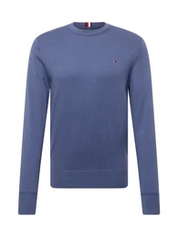 Pullover taubenblau / navy / feuerrot / weiß