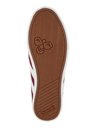 Hummel Sneaker Slimmer Stadil weinrot/weiß