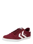 Hummel Sneaker Slimmer Stadil weinrot/weiß